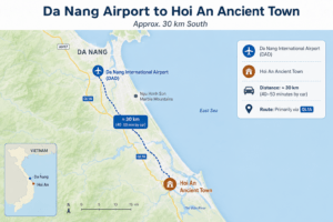ho chi minh city to hoi an vietnam