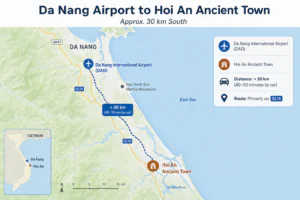 ho chi minh city to hoi an vietnam