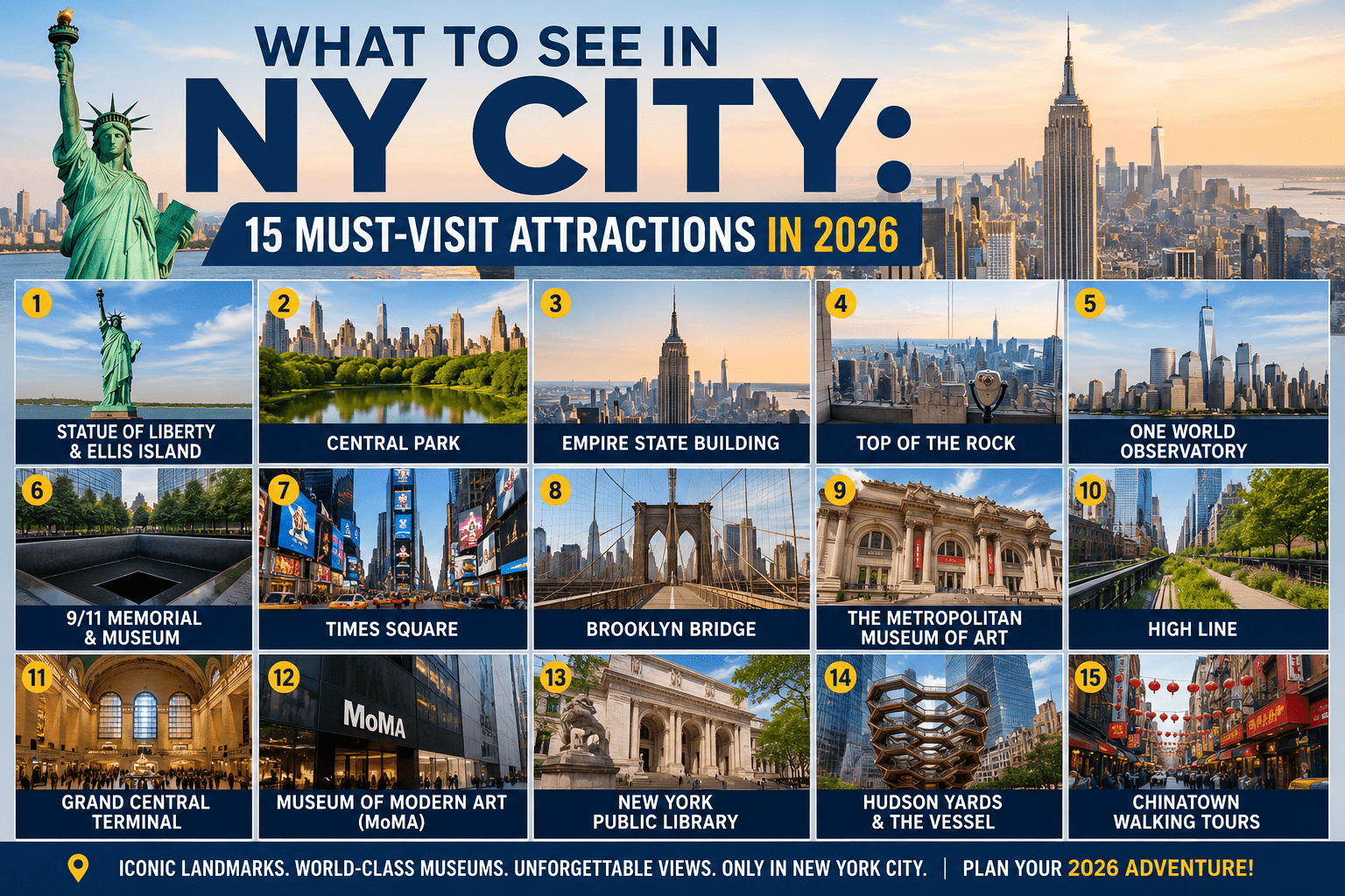 what to see in ny city