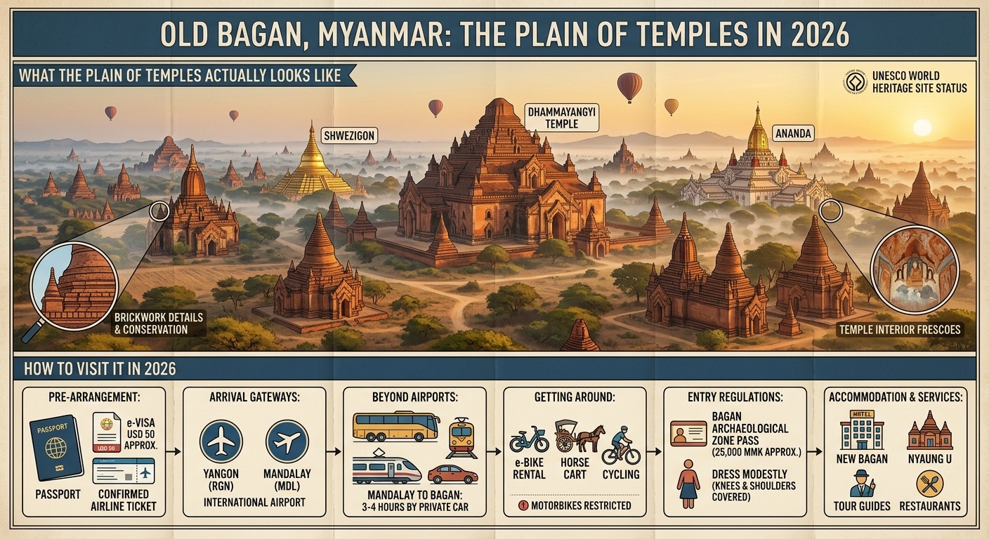 old bagan myanmar