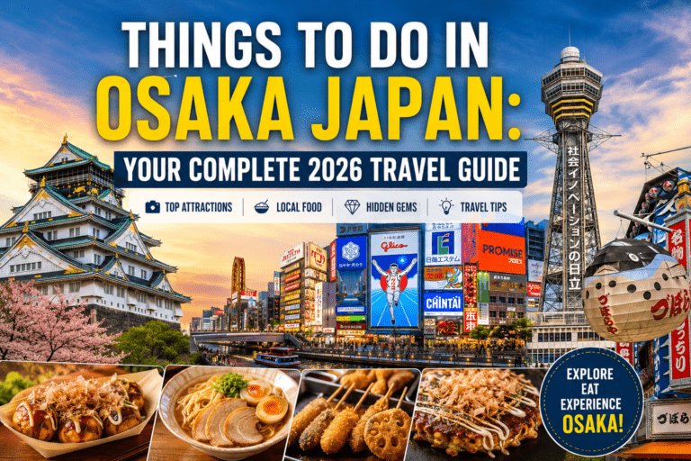 things to do in osaka japan