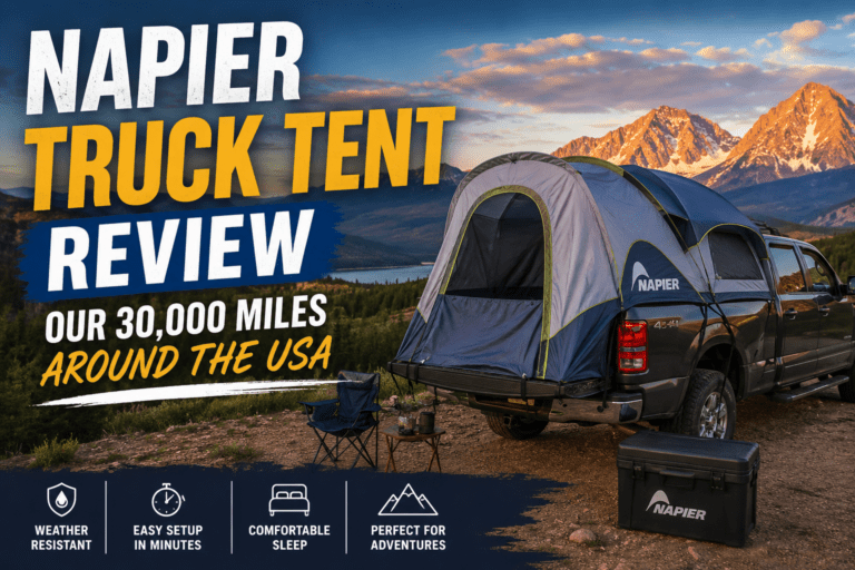 Napier truck tent